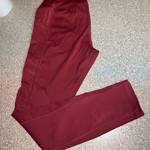 So Athletic Leggings~ Red ~ Sz. L ~ EUC - Picture 4 of 7